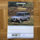 Esite Land Rover & Range Rover varusteet ja tarvikkeet, 1985 - pikkukuva 3