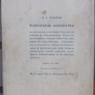 Dorothy Cameron Disney: Kohtalokas automatka. 340 s. - pikkukuva 2