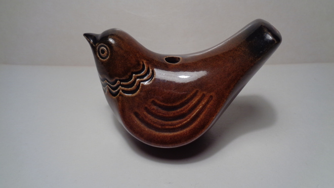 KERAAMINEN LINTU HAND MADE FINLAND,RH