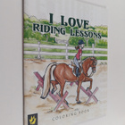 Ellen Sallas : I Love Riding Lessons : Coloring Book - pikkukuva 1