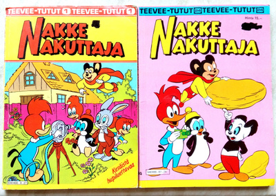 2 x Nakke Nakuttaja pokkari