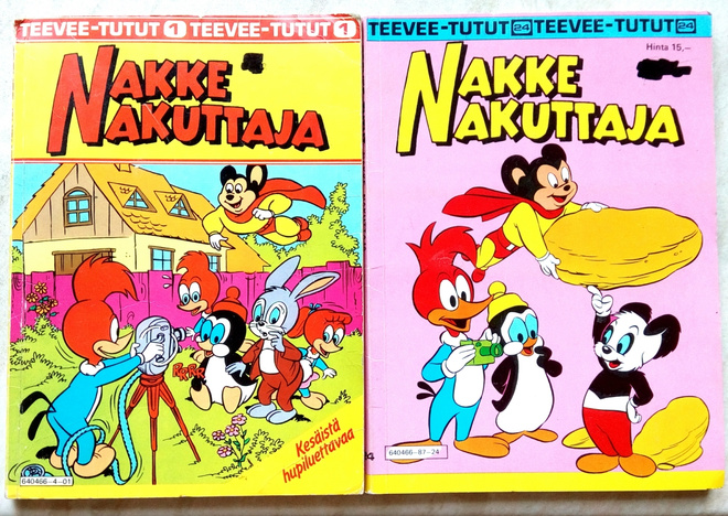 2 x Nakke Nakuttaja pokkari