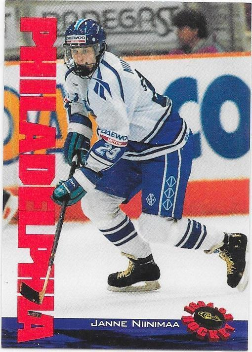 1994 Classic #105 Janne Niinimaa Suomi Kärpät