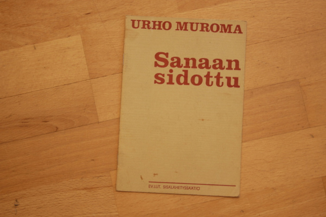 Urho Muroma Sanaan sidottu T1