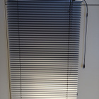 Sälekaihdin 102cm x 67cm, alumiininharmaa/ruskea. - pikkukuva 1