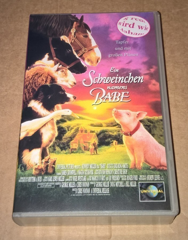 EIN SCHWEINCHEN NAMENS BABE VHS SAKSANKIELINEN