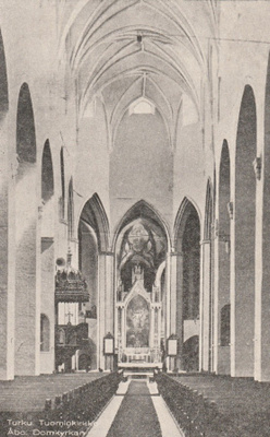 KIRKKOKORTTI - TURKU - TUOMIOKIRKKO - SISÄKUVA - 4