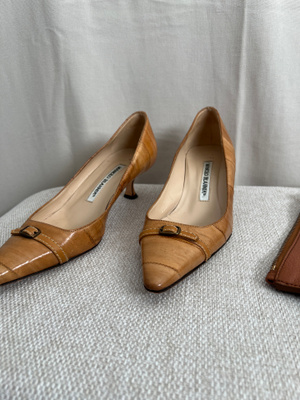 Manolo Blahnik kitten heel 35,5