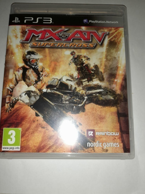 PS3 MX vs ATV Supercross videopeli