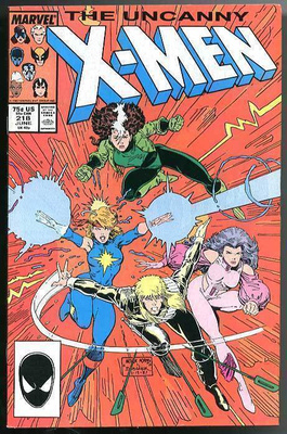 The Uncanny X-Men #218 (Marvel, June 1987)