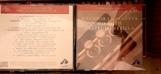 V/A: "Soundia ja sykettä oikeilla instrumenteilla" -CD 1999