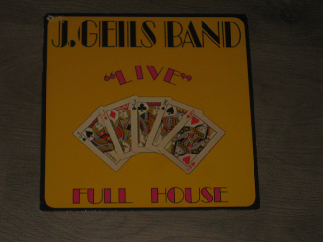 LP  The J. Geils Band – "Live" Full House