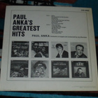 PAUL ANKA ~ Greatest Hits ~ LP - pikkukuva 2