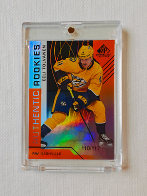 Eeli Tolvanen - 18-19 SPGU Authentic Rookies Orange /117
