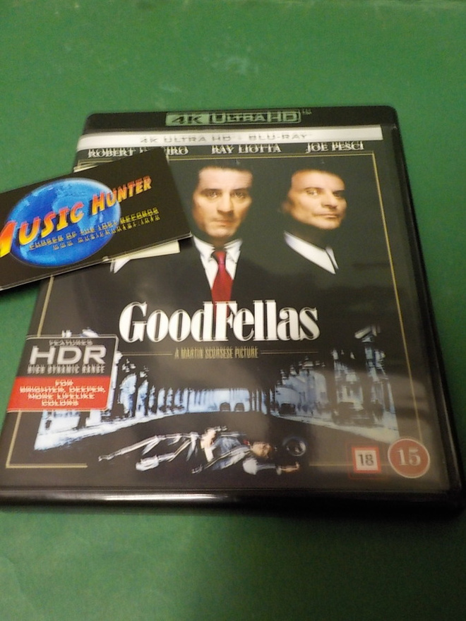 GOODFELLAS UUSI 4K ULTRA HD + BLU-RAY (W)