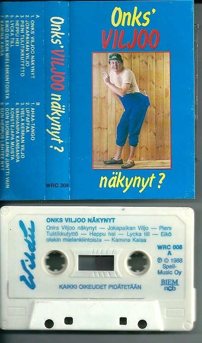 Onks' Viljoo näkynyt? - C-kasetti vuodelta 1988