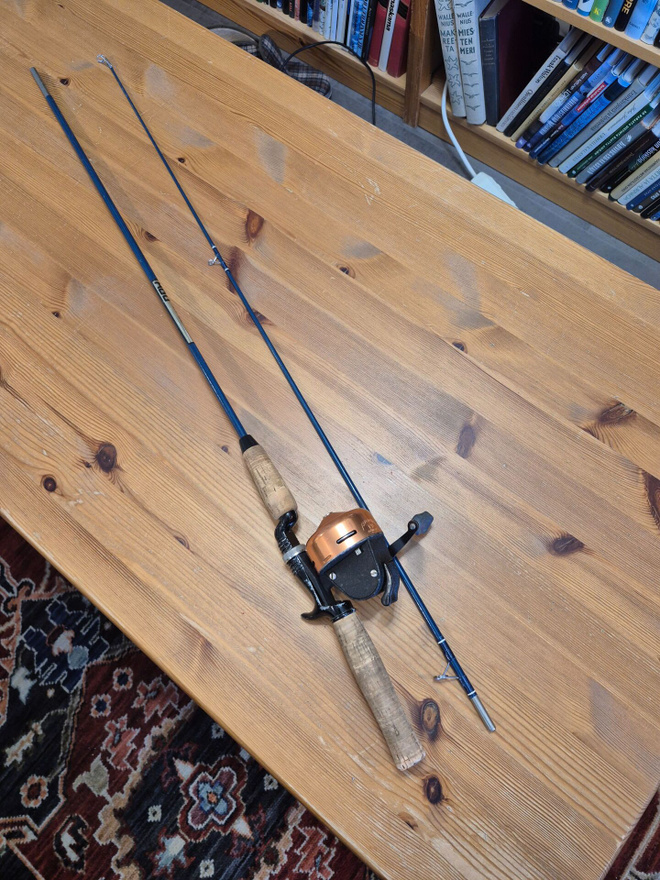 ABU-MATIC 120 + ABU 40 kela-vapayhdistelmä