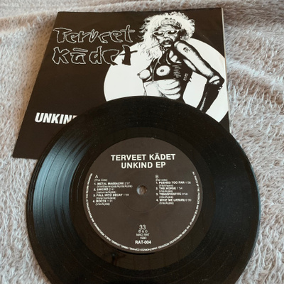 TERVEET KÄDET:  Unkind- EP.  *FIN 1990
