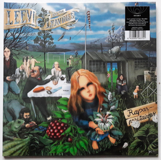LEEVI AND THE LEAVINGS, Raparperitaivas LP UUSI