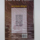 Hannu Helin : Amnesia allegro (signeerattu) - pikkukuva 2