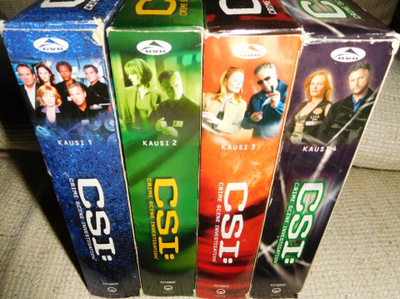 CSI kausi 1-4 [24x DVD]
