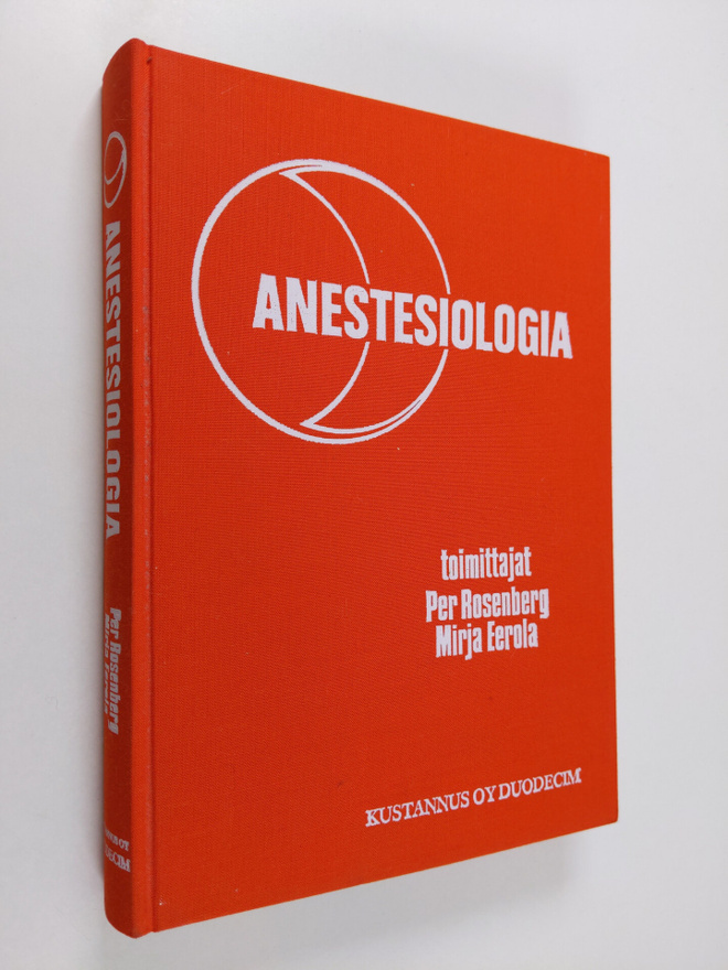 Per ym. (toim.) Rosenberg : Anestesiologia