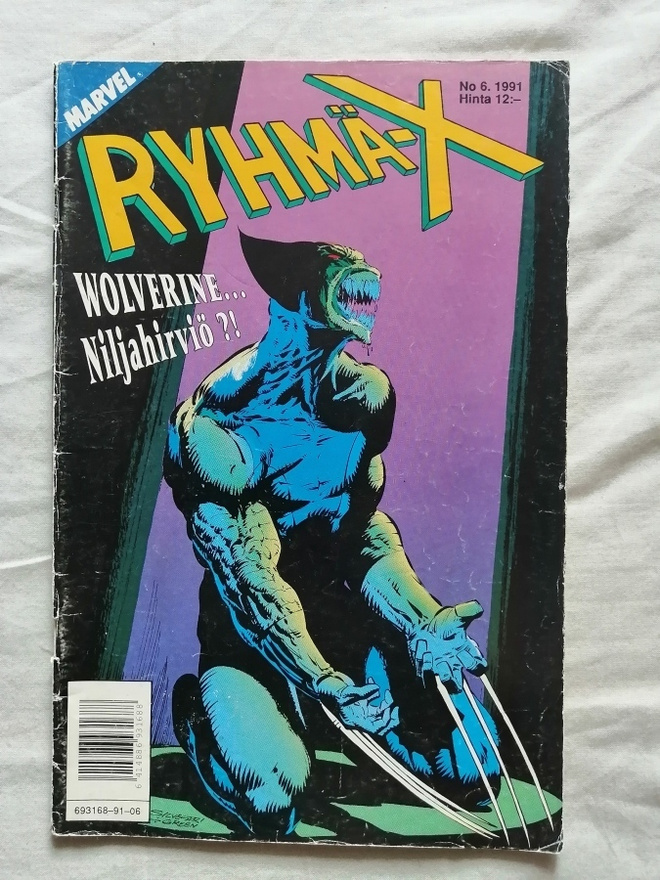 Ryhmä-X 1991/06: Wolverine… Niljahirviö?