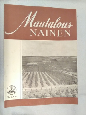 Maatalousnainen No 5 1941