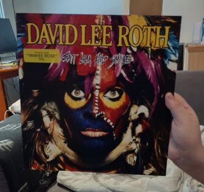David Lee Roth – Eat 'Em And Smile &  Skyscraper LP:t