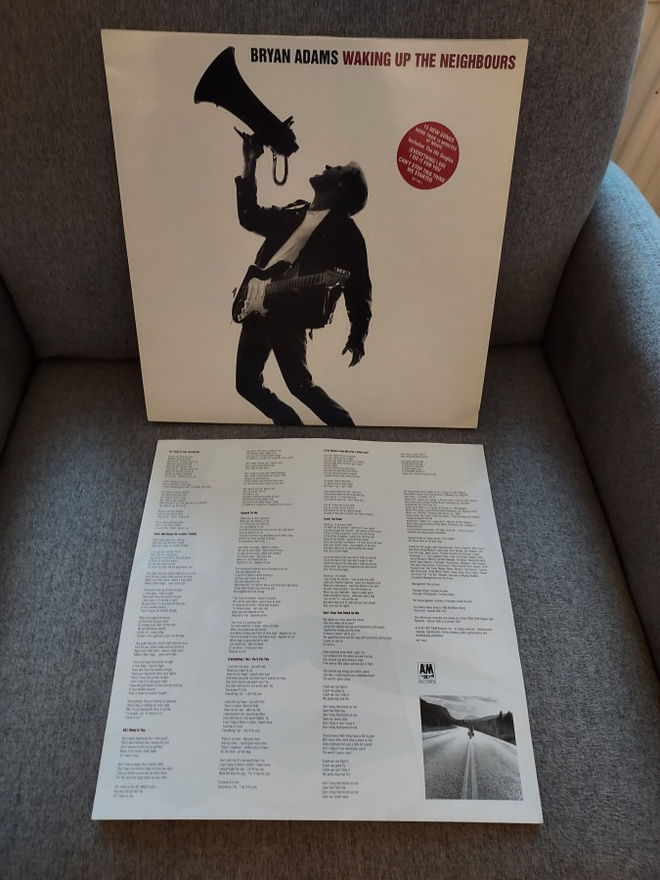 Bryan Adams – Waking Up The Neighbours LP (1991)