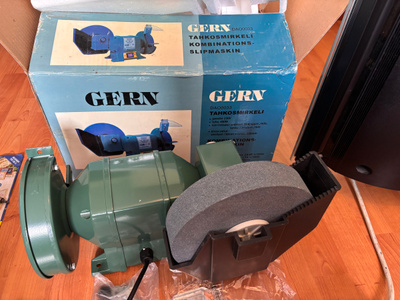 Tahkosmirgeli hiomakone 400W uusi Gern DAO 0633