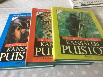MAAILMAN LUONNONSÄÄTIÖ KAUNEIMMAT KANSALLISPUISTOT 1-3 HYVÄ
