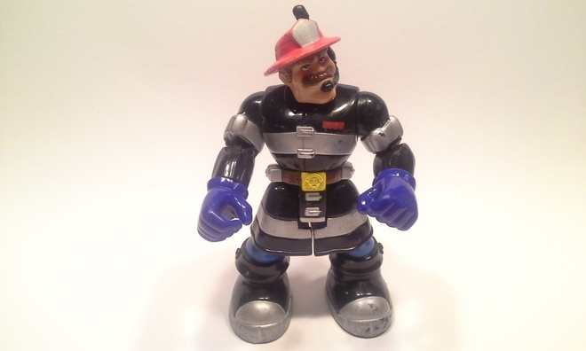 Rescue Heroes Billy Blazes figuuri 16 cm (Mattel 2000)