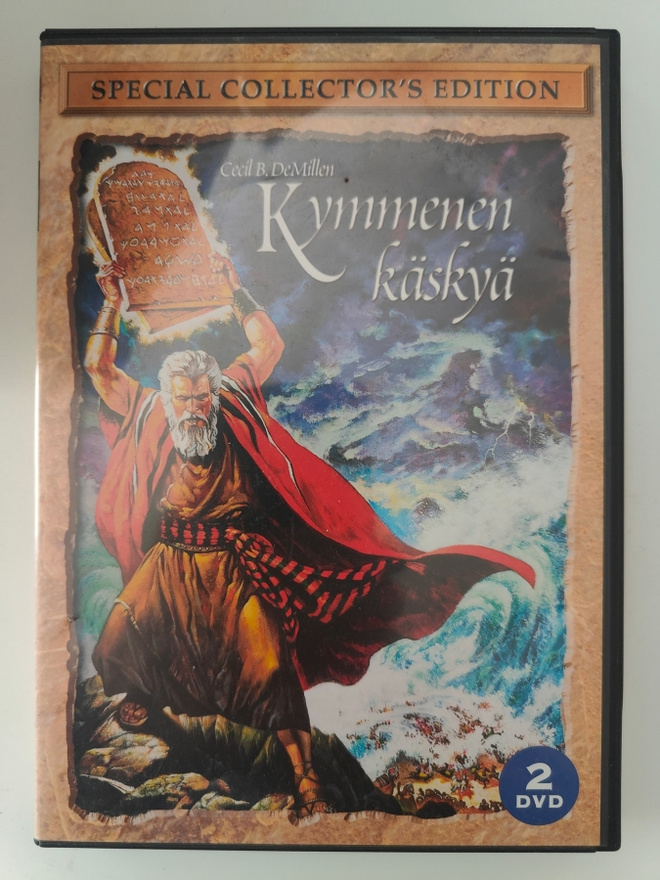 Kymmenen käskyä, 2-Levyä! - DVD