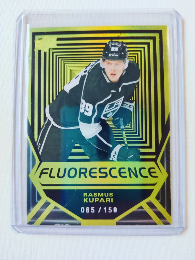 Rasmus Kupari - 21-22 UD Fluorescence Yellow /150