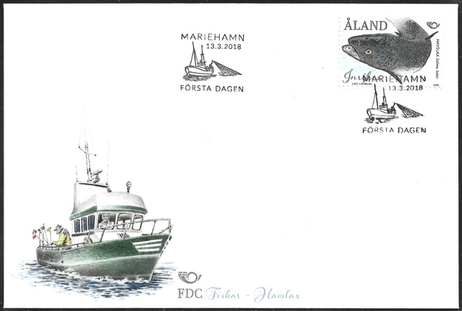 FDC Åland 2018  Kaloja  LaPe ÅL 440