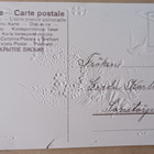 Onnittelukortti, kukkia, pääsky, art nouveau -tyyliin, k-k - pikkukuva 2