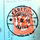 1918 Karttula postiosoitus - pikkukuva 1