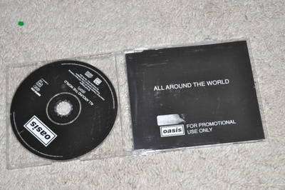 OASIS - ALL AROUND THE WORLD CDS SINGLE PROMO