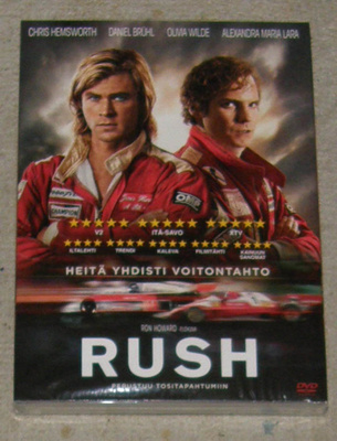 Ron Howard - Rush - DVD UUSI