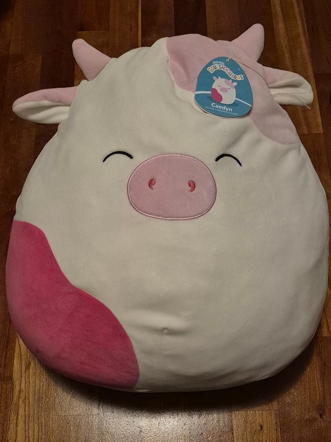 Squishmallows pehmo Lehmä h=40cm (#3214)