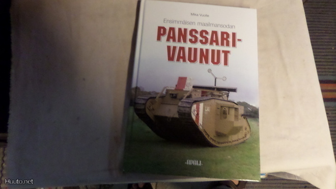 mika wuolle 1 maailmansodan pansarivaunut