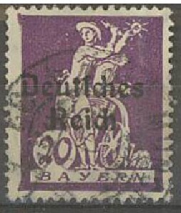 Saksa Mi 122 o kaunis