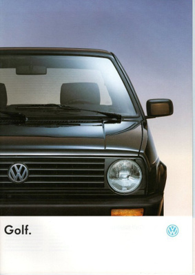 VW Golf -esite, 1989