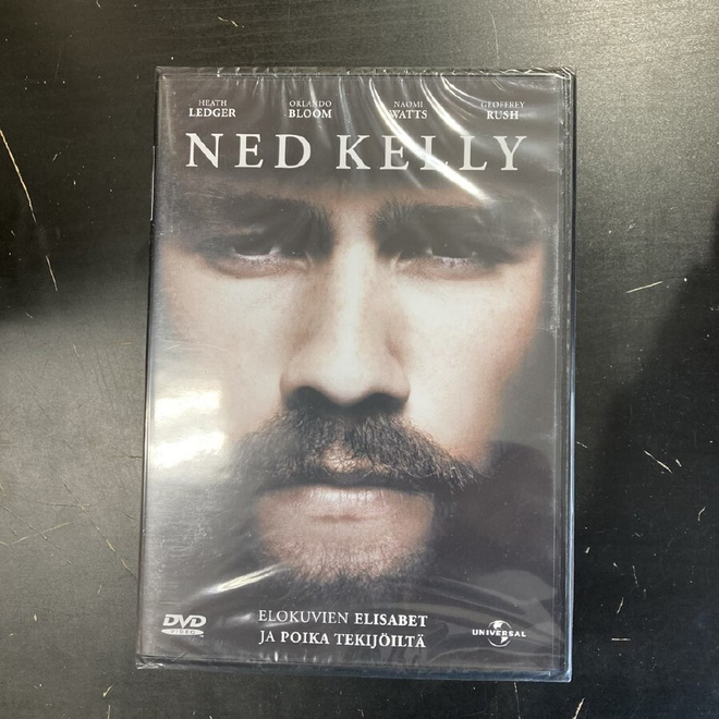 Ned Kelly DVD (UUSI)
