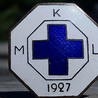 Emalinen MKL Vuodelta - 1927- Ehjä lukitus. Halkaisija - - pikkukuva 5
