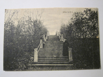 VANHA Postikortti Valamo 1927