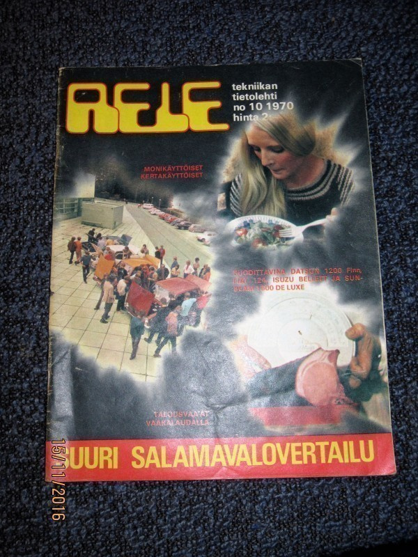 Rele - tekniikan tietolehti 10/1970