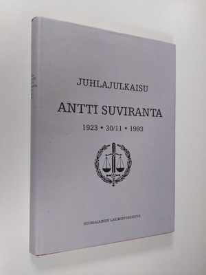 Juhlajulkaisu Antti Suviranta 1923 - 3/11 1993