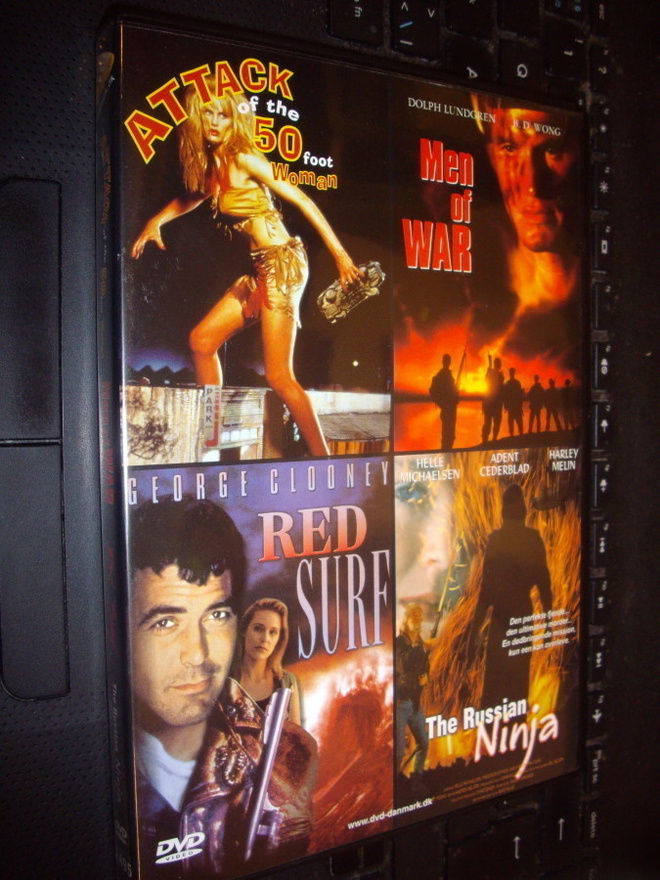 2DVD : Attack of the 50 foot woman + 3 muuta ( SIS.PK! )